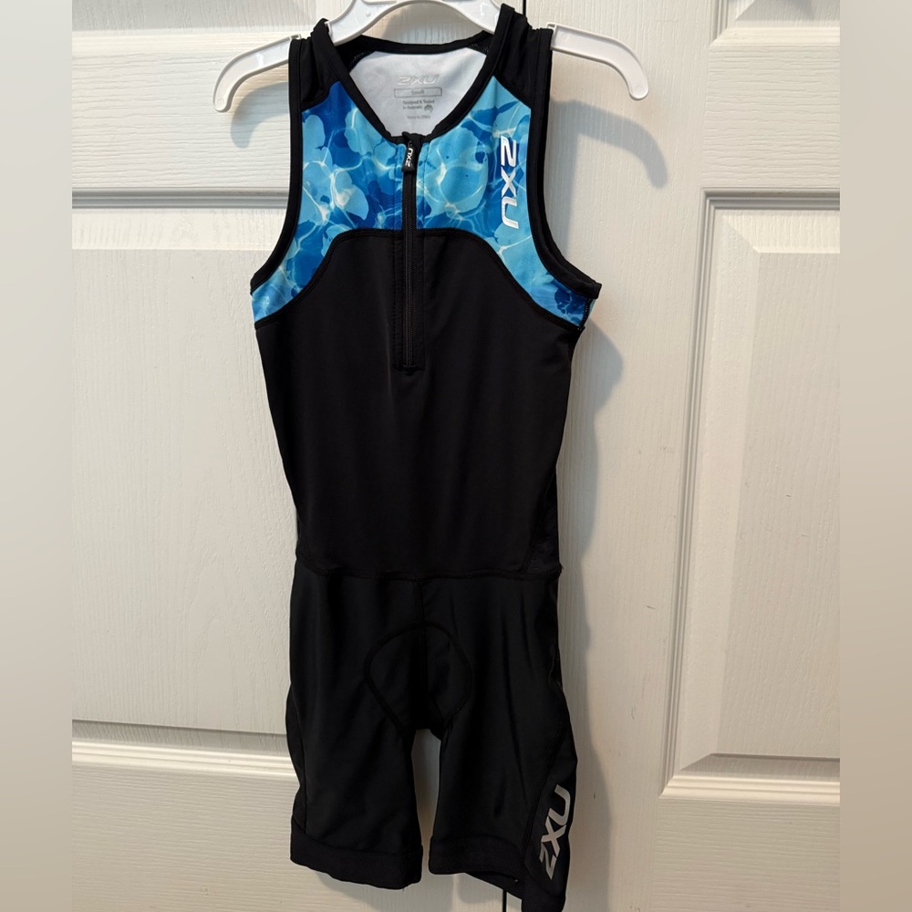 2XU Youth Triathlon Tri Suit - Cycling Kit Small